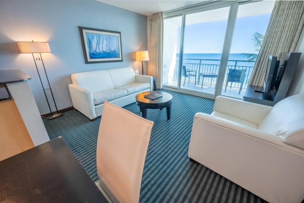 默特尔比奇7Th Floor! Modern Building, Direct Oceanfront View别墅 外观 照片
