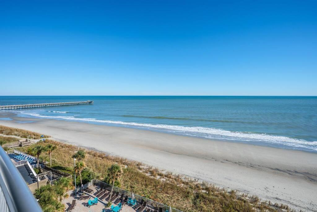 默特尔比奇7Th Floor! Modern Building, Direct Oceanfront View别墅 外观 照片