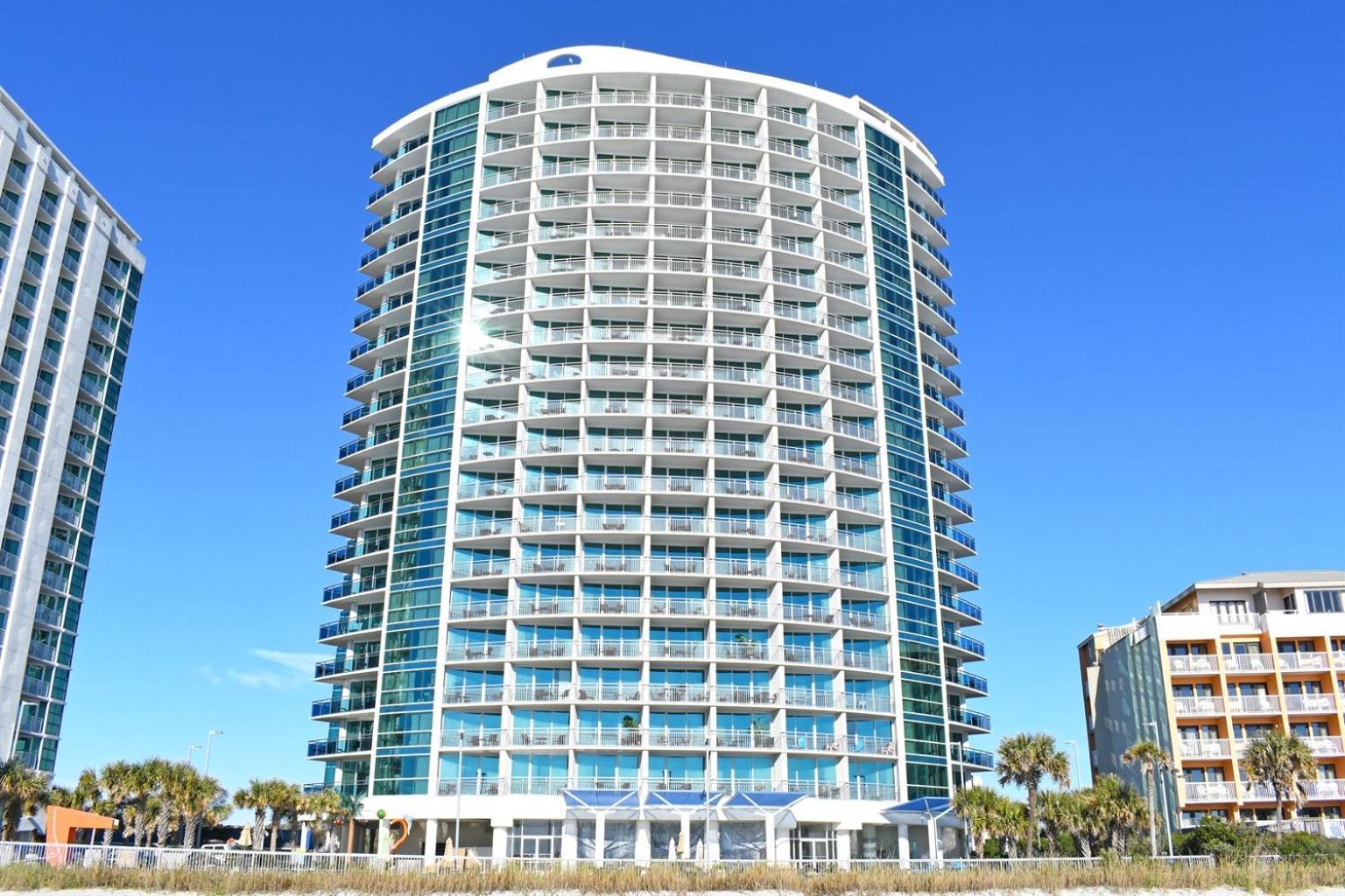 默特尔比奇7Th Floor! Modern Building, Direct Oceanfront View别墅 外观 照片