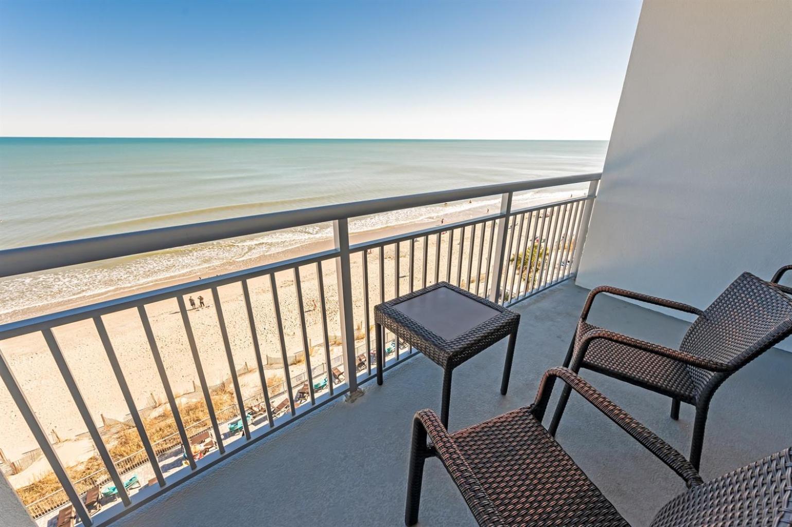 默特尔比奇7Th Floor! Modern Building, Direct Oceanfront View别墅 外观 照片